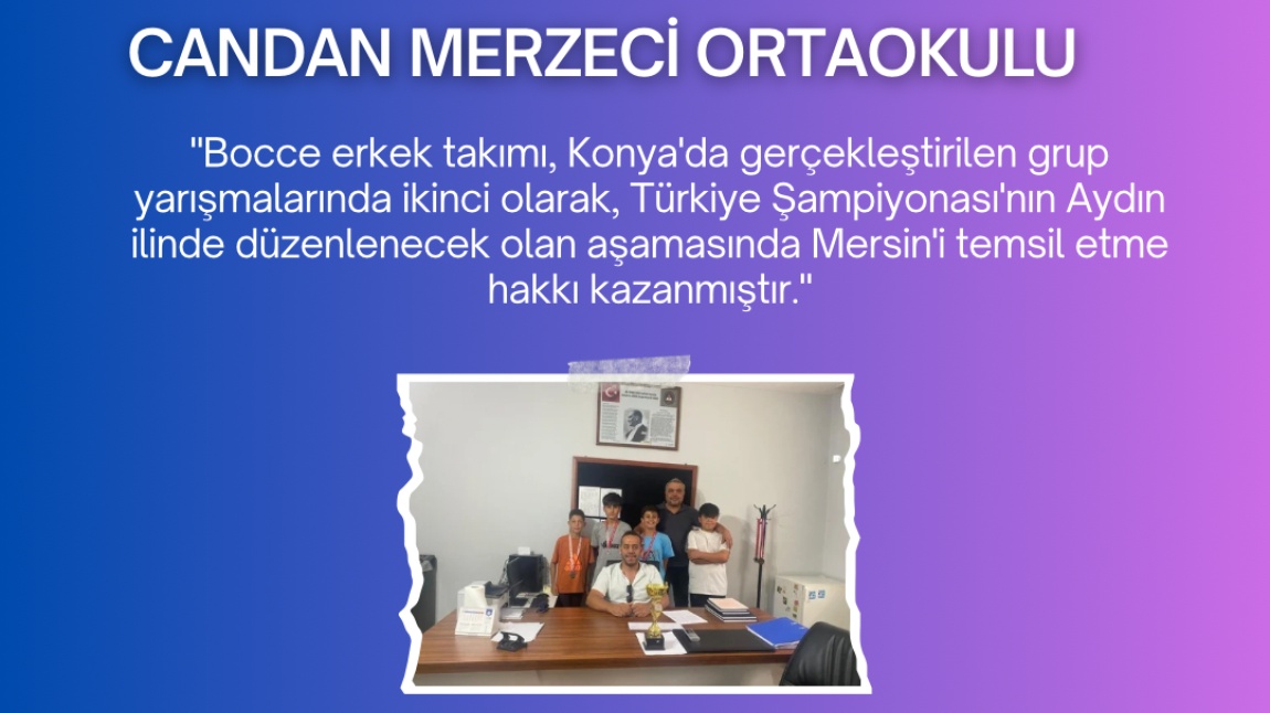 Bocce Takımımız Türkiye Bocce Şampiyonası’nda Mersin’i Temsil Edecek